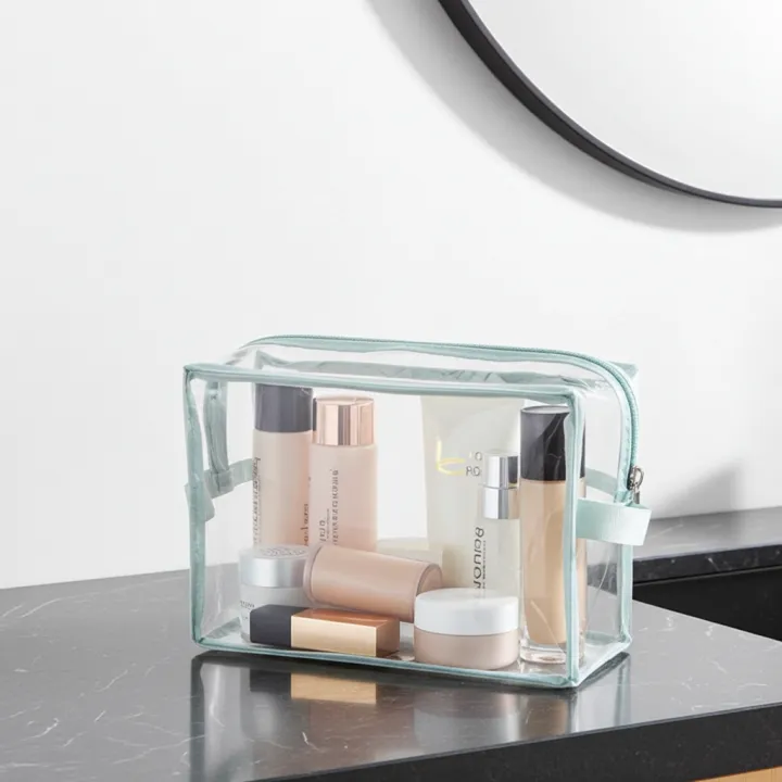 Cosmetic%20Bag%20Organizer%20Makeup%20Storage%20Jewellery%20Vanity%20Box%20(Transparent)%209X5X5%20Inch.%20-%20Image%208