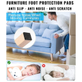 Furniture Pads, Thick Non-Slip Pad Foot Cover Self-Furniture Gripper - Stops Slide - Adhesive Pads – Protectors. 