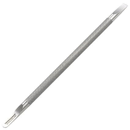 Premium Quality Cuticle Pusher And Nail Cleaner, 1 Count Stainless Steel