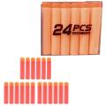 Nerf Soft Foam Bullet Dartss - 24 pcs - Orange. 