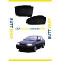 SUZUKI MARGALLA SUN SHADE / WINDOW CURTAINS (DARK) BLACK 4PCS. 