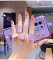 Maitus for Xiaomi Mi 11 Lite/11 Lite 5G NE Back Cover with Love Heart Bracelet Fashion Chain Plating Shiny Bling Cases Soft Silicone Mobile Phone Case for Girls Boy. 