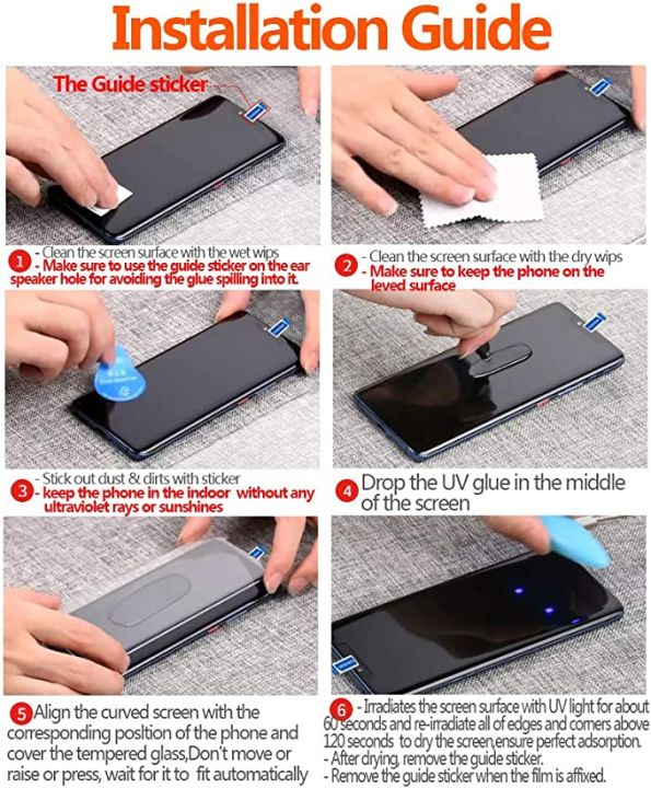 Huawei%20Mate%2020%20Pro%203D%20Curved%20Tempered%20Glass%20Screen%20Protector%20with%20UV%20Adhesive%20and%20Installation%20Kit%209H%20Hardness%20Anti%20Fingerprint%20-%20Image%204