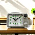 SETO modern Style Loud Alarm Clock Dual Sound (Beep + Bell), Battery Operated, Retro Design, Tabletop Desk Clock for Bedroom & Office. 