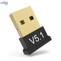 [RMG] BT 5.1 Wireless Bluetooth Adapter | USB Dongle for Desktop Laptop PC | Multi-Device Bluetooth Audio Receiver Transmitter BT5.1. 