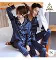 Couple Nightwear Satin Nighty Suits Unisex, Free Size, Luxurious Fabric, Comfortable, Ready to Wear Loungewear Set. 