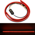 Universal Rear Car Spoiler Led Kit Light Trunk Lip - Flow Turn Signal Warning Lights - 12V. 