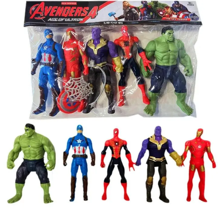Iron Man Marvel Avengers Superhero Action Figures Toys For Kids and Boys - Movable