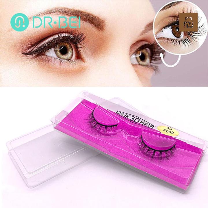 Fake Eyelash Comfortable Thin Long Wispy Natural False Lashes