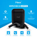 Morui Airpods (A2) - Wireless Earbuds - Gaming earbuds With ENC Noise Reduction For Clear Sound - Bluetooth Airbuds - TWS Bluetooth headphones - Including Free Case - Water Resistance - 3 Months Warranty.. 
