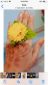 Bridal Artificial Flower Jewellery Set For , Mendhi, and Multi function. 