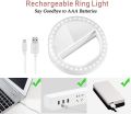 Portable Universal Selfie Ring Light 36 Led Lamps Beauty Selfie Led Light Camera Phone  Mobile And Tablet  Photography Selfie Light. 