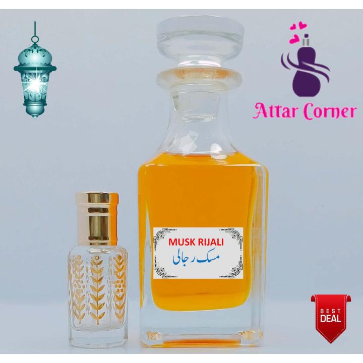 MUSK RIJALI Perfume Oil Attar / Ittar  Long Lasting High Quality Imported Original Fragrance  Best Projection by Attar Corner