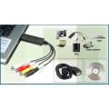 Easy Cap USB,/ Easy CAP USB 2.0 Video Capture Adaptor with audio Or Video Capture Card Box. 