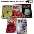 Disposable Paper Soap / Tissue Soap - 50 pcs !! !. 