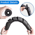Pipe Insulation Foam Tube Foam Pipe Soft Foam Tubing Insulation Wrap Spiral Basement Pole Cover Protector. 