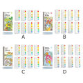Pocket Watercolor Painting Book, DIY Magic Water Coloring Books with a Brush, Watercolor Pocket Palette, Reusable Paint with Water Books for Kid Age 3-10. 