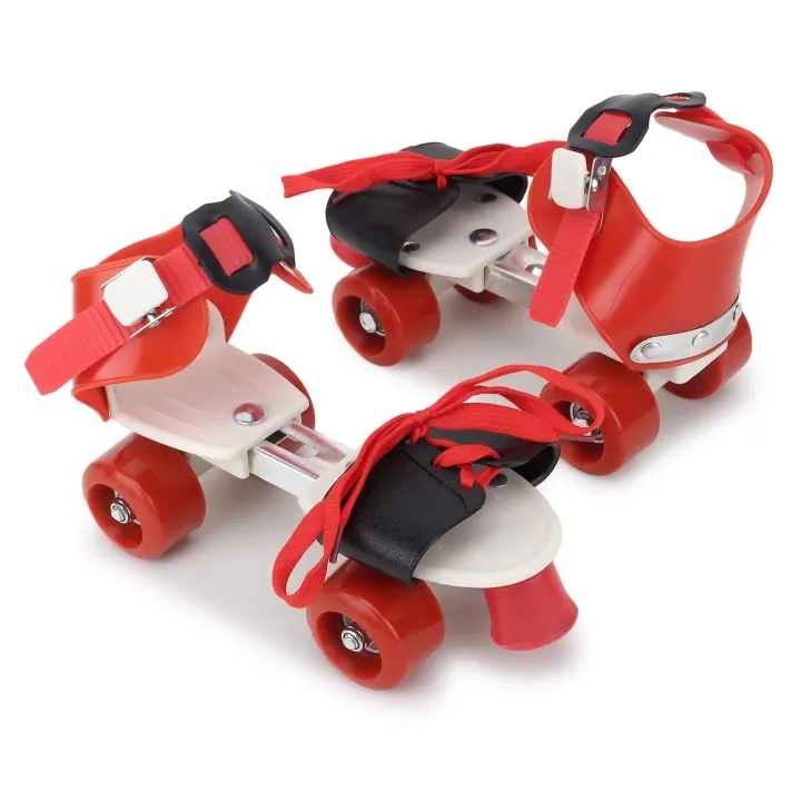 Adjustable%20Size%20Children%20Roller%20Skates%20Double%20Row%204%20Wheels%20Skating%20Shoes%20-%20Image%203