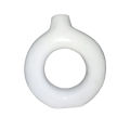 Handmade Doughnut Shaped Flower Vase Matte Finish Home Decor. 