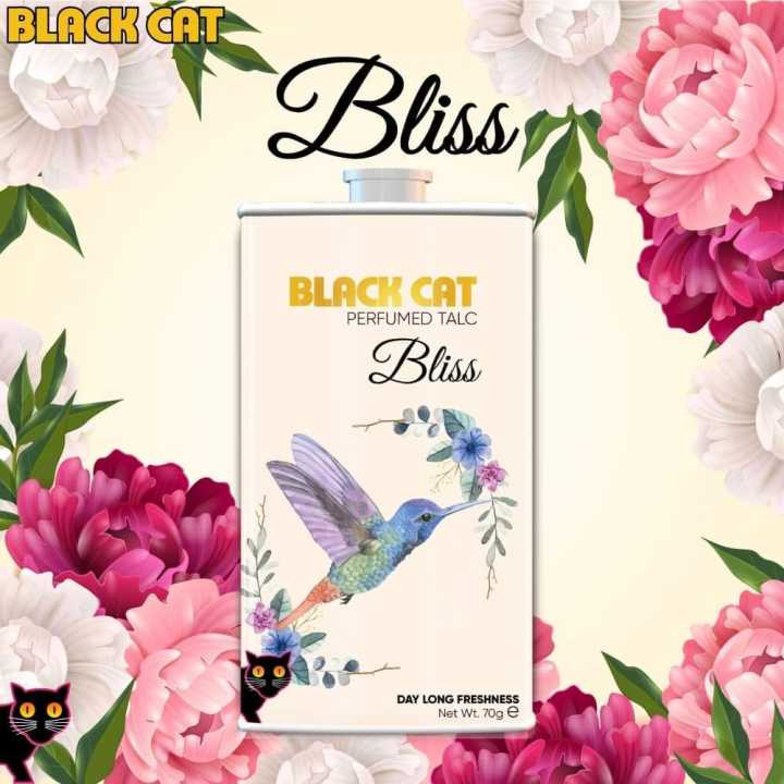Black Cat Bliss Perfumed Talc Powder (Small) 70g