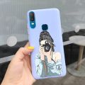 【BestGO】For Vivo Y11  Case 1906 Young Style Painted Phone Cover For Vivo Y11 () Soft TPU Casing 6.35''. 