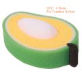 Kids Bath Sponge Scrubber (Fruit Shaped Bath Sponge Foam for Kids) - 1 Piece. 