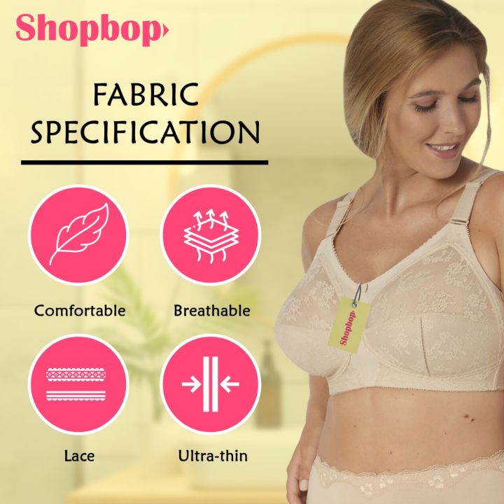 SHOPBOP%20Bra%20for%20Girls%20Doreen%20Bra%20Wireless%20Bra%20Support%20and%20Women%20100%25%20Original%20Non%20Padded%20Bra%20Full%20Coverage%20Full%20Cup%20Brazzer%20for%20Girls%20Perfect%20for%20Daily%20Wear%20-%20Image%206