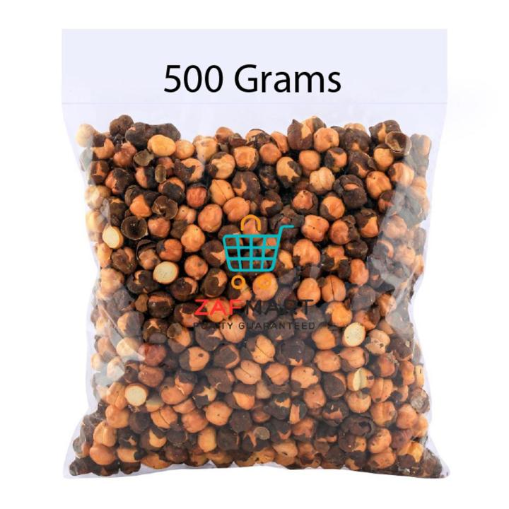 Bhunny Channy/ Roasted Black Chickpeas 500 Grams