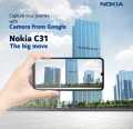 Nokia C31 4GB RAM 64GB ROM 5050MAH BATTERY. 