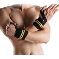 Wrist Wraps for Men and Women Weightlifting ,Wrist Straps with Thumb Loops - 1 Pair Fitness Bands Workout Wrist Support for Gym, Crossfit, Powerlifting & Strength (Random Colour). 
