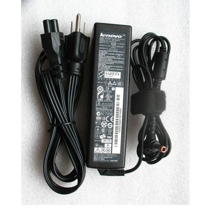 65W 20V 3.25A Laptop Charger Power Supply for Lenovo G570 B570 B575  P/N: 36001646