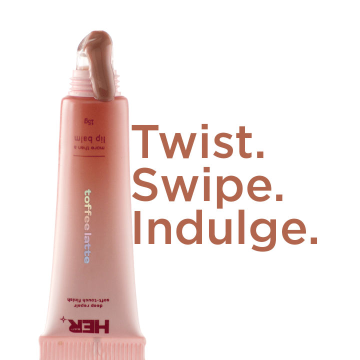 Her Beauty Toffee Latte Lip Balm 15g