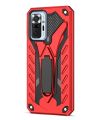 Xiaomi Redmi Note 10 Slim Armor Back Cover TPU with Integrated Kickstand Hybrid Protection. 