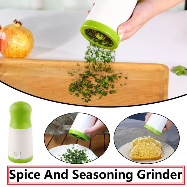 Stainless Steel Herb Mill Grinder Spice Mill Shredder Chopper Cutter Grinder Grater Slicer Food Processor Kitchen Tools