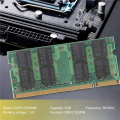 2GB DDR2 RAM Memory 667Mhz PC2 5300 Laptop Ram for AMD. 