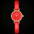 Elegant Leather Strap Quartz Watch for Women Top Brand Trendy Watch For Girls Stylish Watch For Ladies. 