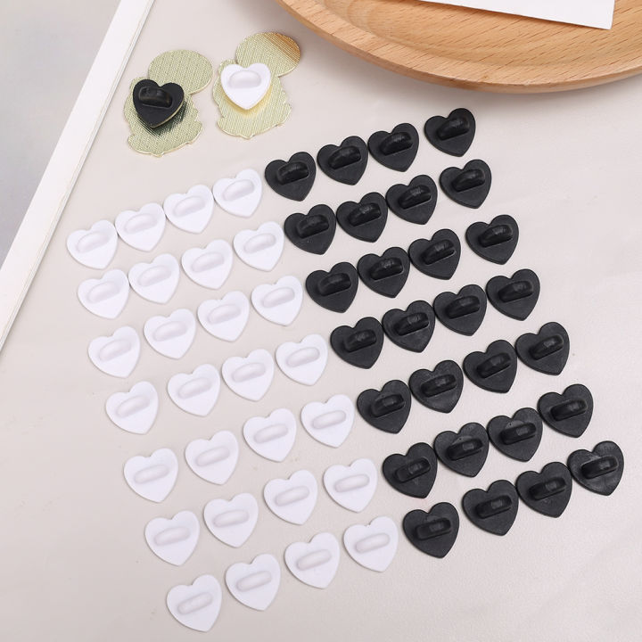 50/100Pcs%20Plastic%20Heart%20Shape%20Snap%20Buttons%20Fasteners%20Quilt%20Cover%20Sheet%20Button%20DIY%20Accessory%20-%20Image%203
