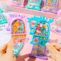 Handheld Marble Maze Toy Portable Cartoon Rolling Ball Maze Game Toy for Kids Educational Handheld Game Console Gift Mini Game Machine for Children Parent-child Play Toy. 