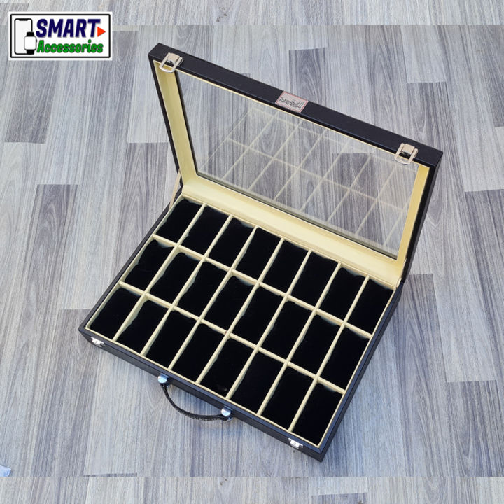 24%20Slots%20and%2018%20Slots%20High%20Quality%20PU%20Rexine%20Leather%20Fabric%20Watch%20Display%20Storage%20Box%20Smart%20Watch%20Storage%20Case%20-%20Image%204