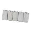 Fine Thread Coupling Nuts, 20PCS Hex Coupling Nut Easy To Install 304 Stainless Steel for Bolt Stud Connection. 