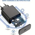 Original PD 45W Charger For Samsung Galaxy S22 S23 S21 S20 Ultra S10 Note 10+ 5G Plus A53 USB Type C Super Fast Charging Cable. 