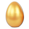 Zhejiang Golden Egg Smashing Lottery Event 15cm 20cm Opening Golden Egg Easter Egg Yuanbao Pig Smashing Prize Props. 
