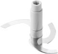 ASG Hand Push Chopper - Handy Manual Chopper - Non-Electric Food Processor & blender with Stainless Steel Blades - Manual Food Processor - Vegetable Slicer and Dicer 0.7L. 