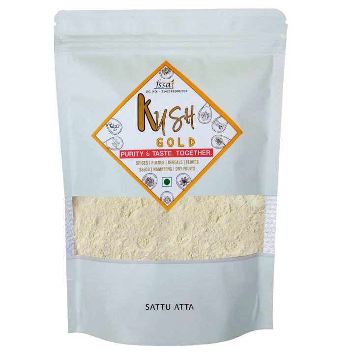 Sattu%20Powder%20/%20Roasted%20Chickpea%20Flour%20/%20Chana%20Satua%20/%20Sattu%20Atta%20(500g%20Pack)%20-%20Image%202