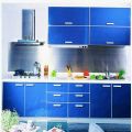 Blue Wallpaper Peel and Stick Wallpaper Vinyl Self Adhesive Decorative Film for Furniture Kitchen Counter Top Cabinets (12" X 60"). 