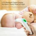 Non Contact Infrared Digital Thermometer - White. 