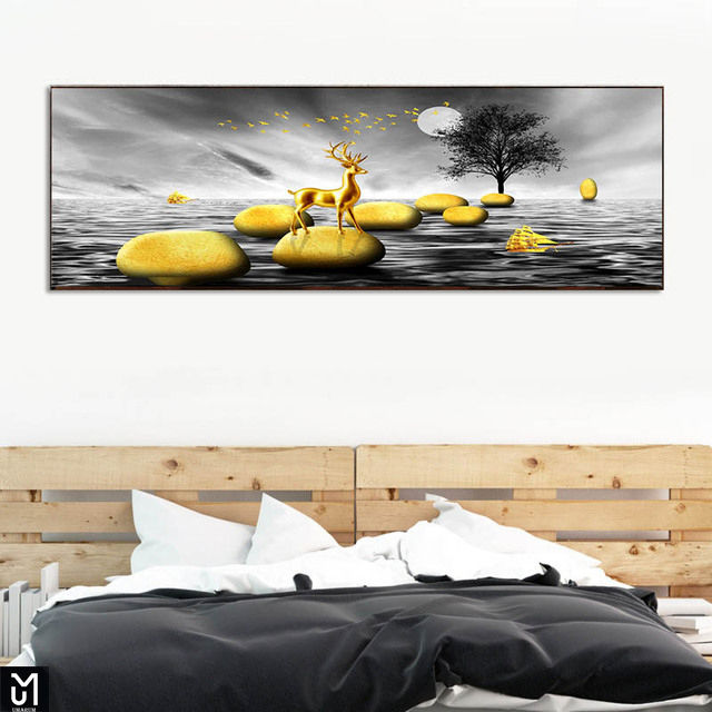 3 feet big size wall art frame and picture frame for home and office decoration