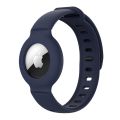 Soft Silicone Bands Case for AirTags Strap Anti-Scratch Protective Cover Accessories for apple Air Tag. 