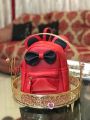 Imported Backpacks For Girls Mini Travel Bag Shoulder Mini Bags For Girls New Style Women Fashion Travel Backpack For Girls College University Backpacks Trendy PU Leather School Bag Backpack For Teenage Girls Bow casual school bag. 