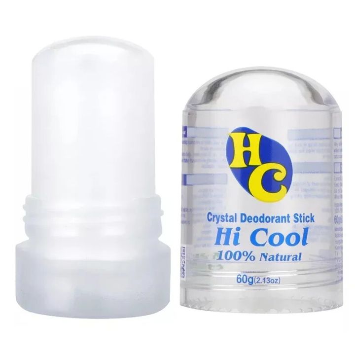 60g Body Deodorant Alum Stick Underarm Remover Body Smelly Block Antiperspirant Crystal Odor for Men and Women Deodorant Stone
